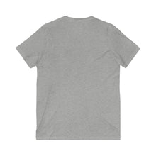 Load image into Gallery viewer, Unisex Jersey Short Sleeve V-Neck Tee
