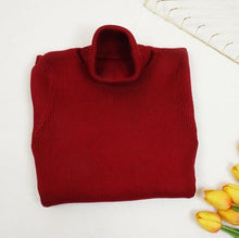 Load image into Gallery viewer, New Knitted Turtleneck Sweater
