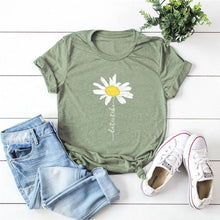 Load image into Gallery viewer, Daisy Print Summer T Shirt
