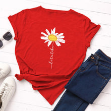 Load image into Gallery viewer, Daisy Print Summer T Shirt
