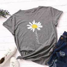 Load image into Gallery viewer, Daisy Print Summer T Shirt
