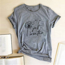 Load image into Gallery viewer, Dandelion Printed T-shirts Women
