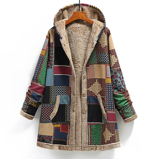 Vintage Loose Coat for Women