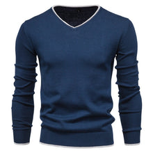 Load image into Gallery viewer, Pullover V-neck Men&#39;s Sweater
