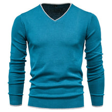 Load image into Gallery viewer, Pullover V-neck Men&#39;s Sweater
