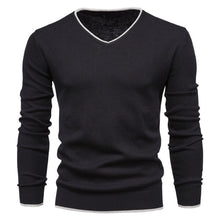 Load image into Gallery viewer, Pullover V-neck Men&#39;s Sweater
