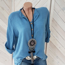 Load image into Gallery viewer, V Neck Loose Shirts
